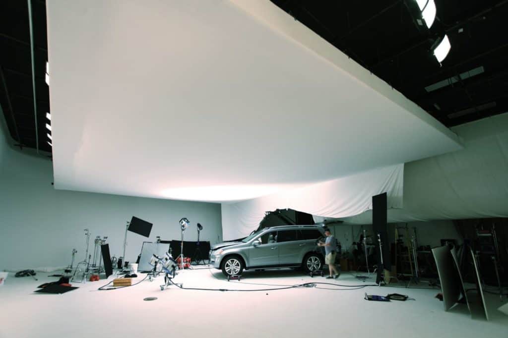 Automotive Shoot in Studio A